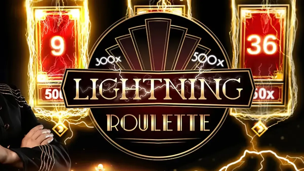 Lightning Roulette ao Vivo